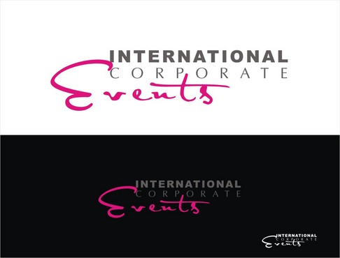 Logo Design For Corporate Events and Meetings Company - Events