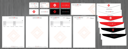 Business cards and stationary for Mortgage Company - Financial Services