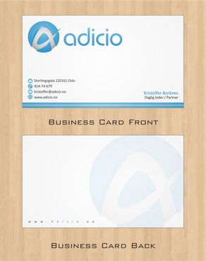 Business cards and stationary for a b2b sales company - Marketing