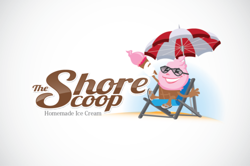 Logo for Homemade Ice Cream parlor - Food