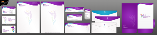 Church business card and letterhead - Religion and Spirituality