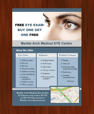 free eye exam/ buy one get one free - Medical