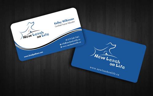 business card for dog training - Animals