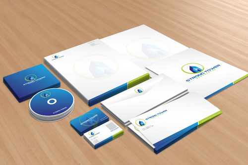 Card and letterhead for a financial planning firm - Financial Services