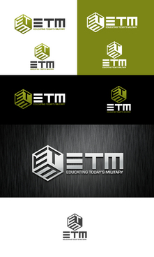 Logo for an educational company that works with the Military - Advertising