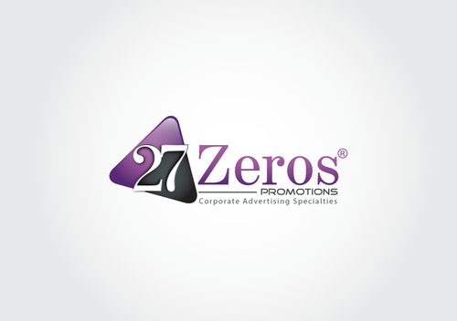 Logo for a promotional products distributor. www.twentysevenzeros.com  - Advertising