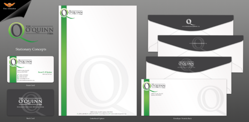 Law firm business cards and stationary - Law