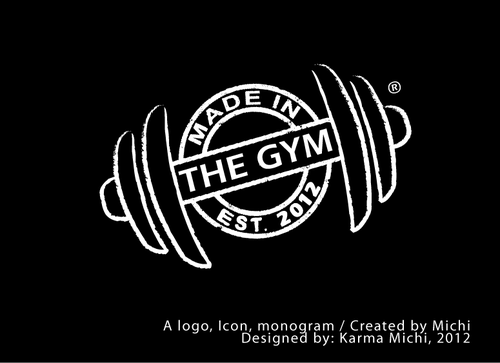 Cool & Trendy Sports Wear LOGO - T-shirts "MADE IN THE GYM" - Apparel
