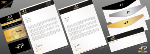 Letterhead/Busines Cards for Freedom Psychiatry, PLLC - modern psychiatric practice - Medical