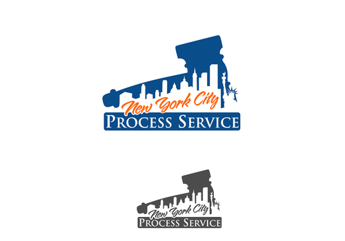 Logo for a process service company - Law
