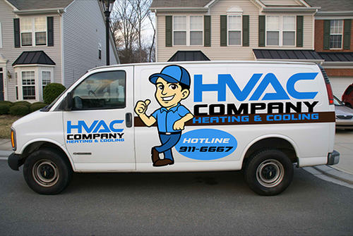 logo for an hvac company - Construction