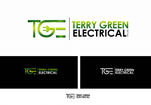terry green electrical logo design - Trade