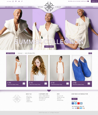 Luxury Women's Fashion E-commerce Website - Apparel