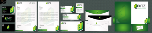 business cards & stationary - Construction