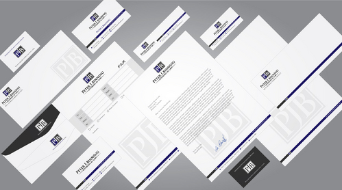 Stationary and Business cards for Criminal Defense Firm - Law