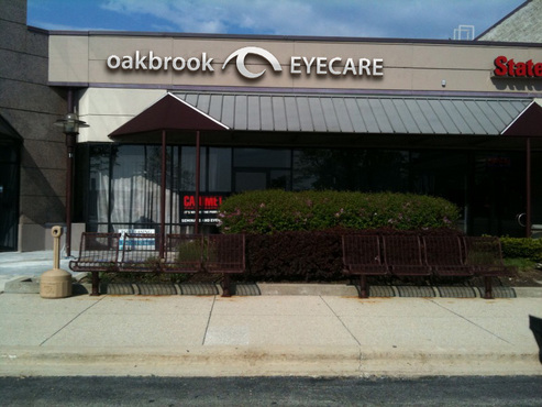 Illuminated Sign above store - Medical
