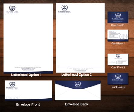 Business Cards & Stationary for Solo Attorney - Law