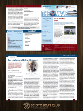 Scioto Boat Club Newsletter Template - Outdoors