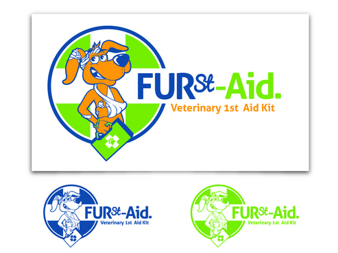 Logo for a veterinary first aid kit - Animals