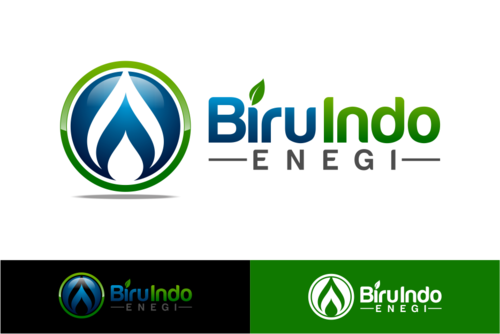 Logo for " Biru Indo Energi " energy company  - Energy