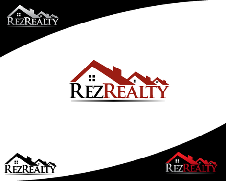 RezRealty Logo Design - Real Estate