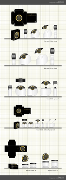 Luxury organic cosmetics packaging design         - Personal Care