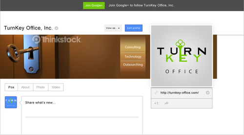 Cover Photo for Google+ Profile - Consulting