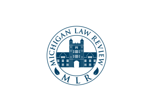 Michigan Law Review Logo - Law