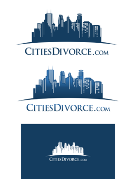Logo Design for "CitiesDivorce.com" - Law