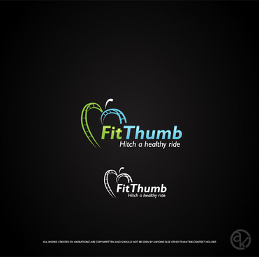 FitThumb.com Logo Design - Health