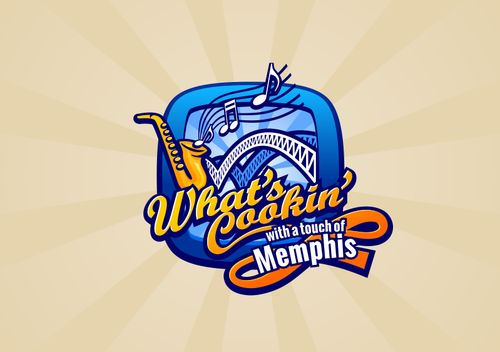 Logo for small restaurant  and bar - Food