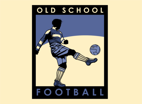 Logo for retro football (soccer) t-shirt company - Sports