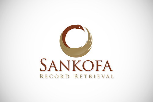 Logo for record retrieval company - Information
