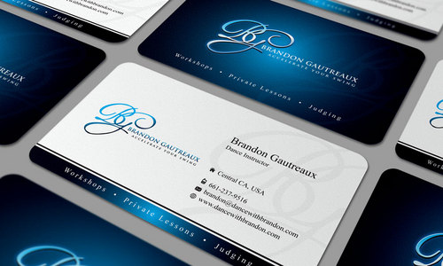 Business Card for Personal Dance instructor - Entertainment