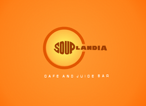 logo for a Soup Cafe and Juice Bar - Food