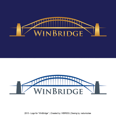 Logo for "WinBridge" - Real Estate