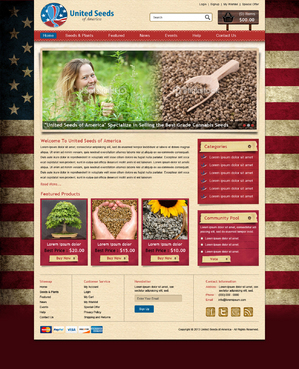 E-commerce Design Cannabis store - Home and Garden