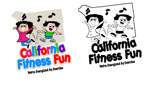 Logo for a Non Profit Children Fitness Corporation - Children