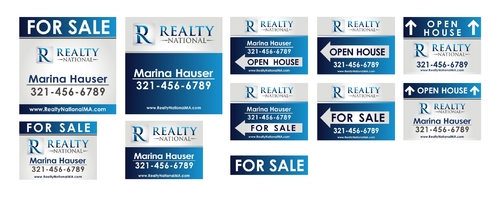 Signs For A Real Estate Company - Real Estate