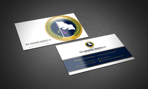 tax advisory service business cards - Consulting