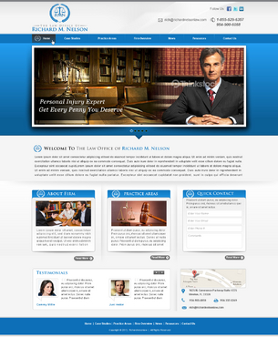 Website for solo law firm - Law
