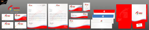 Business card and stationary for LOGISTICS company - Shipping