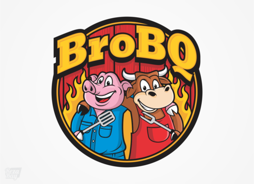 Logo for competition bbq/smoking team - Food
