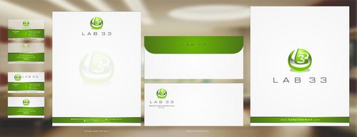 Modern business cards for a technology lab - Technology Transfer