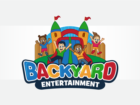 Logo for inflatable/moonwalk company - Entertainment