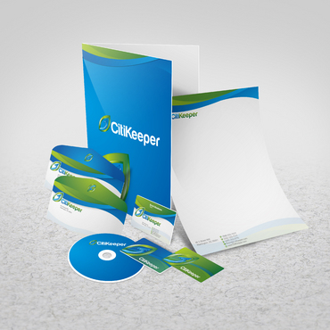 Modern Business Card, Stationary & Email Signature for Cleaning Company - Cleaning