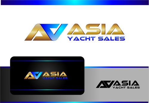 Modern logo for Asian yacht sales biz - Marketing