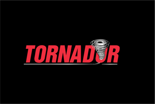 Logo for TORNADOR, maker of air powered car tools - Automotive