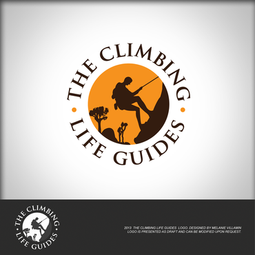 Logo for a Rock Climbing Guiding company based primarily in Joshua Tree National Park - Outdoors