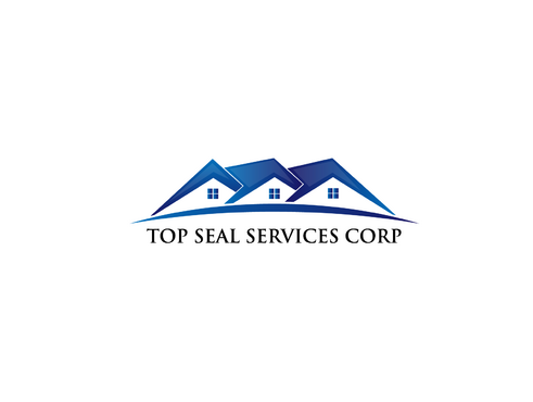 modern logo for roofing company - Construction